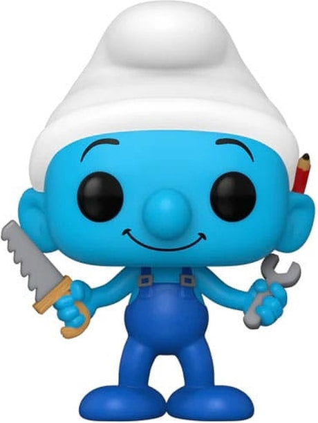 Funko smølferne smart smølf (udviklet smølf) vinylfigur 1519 pop! flerfarvet
