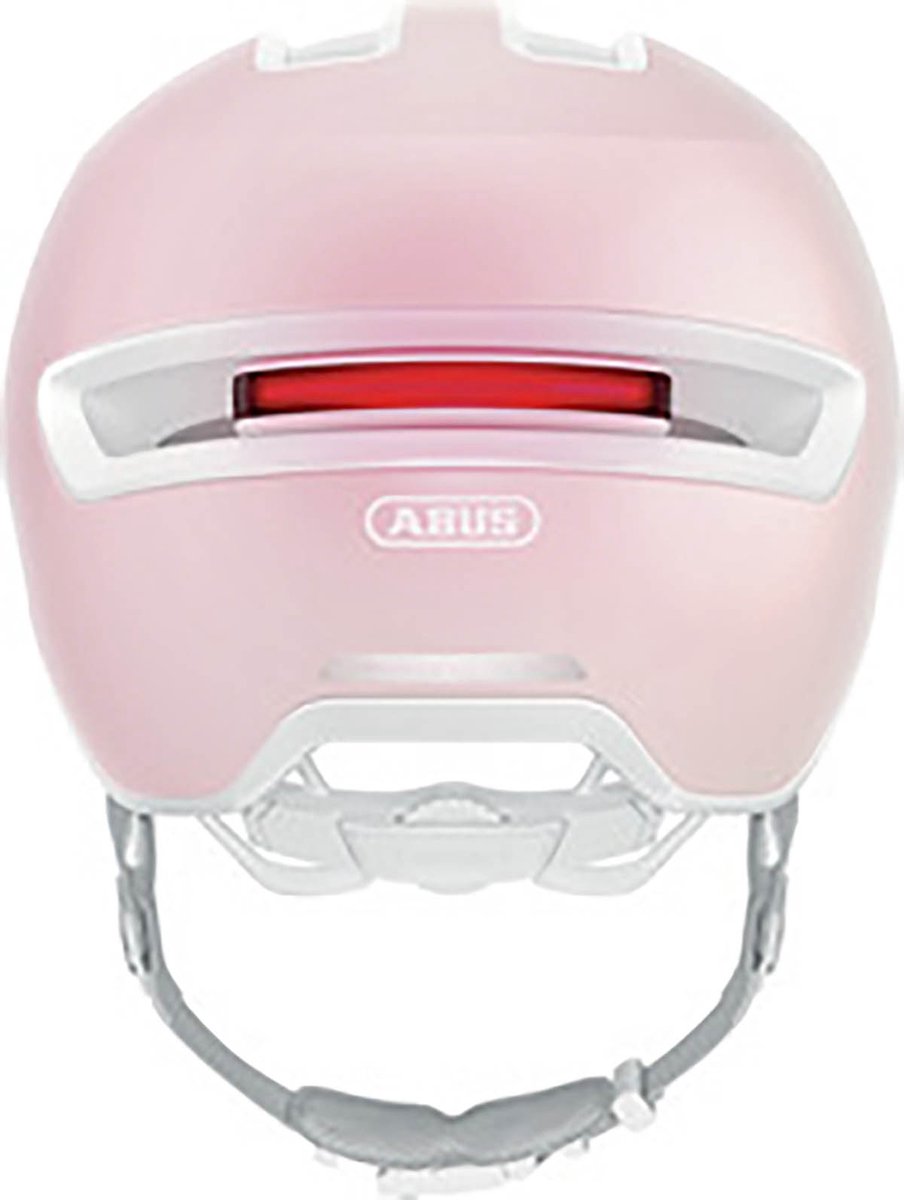 Abus hud-y cykelhjelm ren pink