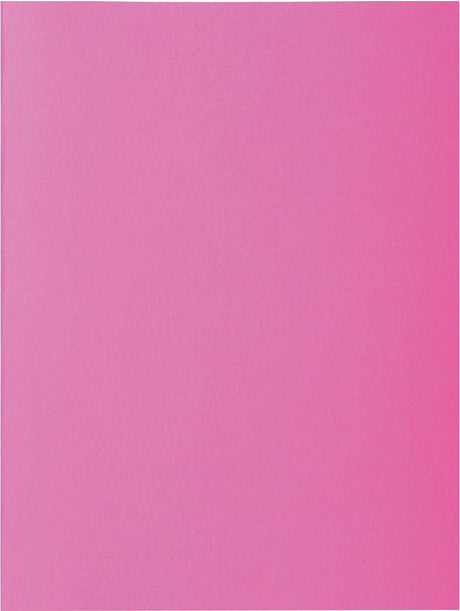 Exacompta rock''s 80 - pakke med 100 indstiksmapper 22x31cm til A4 - pink - 800020e
