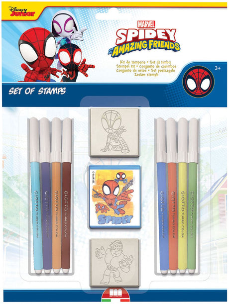 Multiprint Spidey Stamp Set, 11dlg.