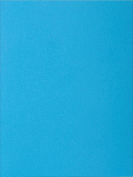 Exacompta rock''s 80 - pakke med 100 indstiksmapper 22x31cm til A4 - blå - 800019e