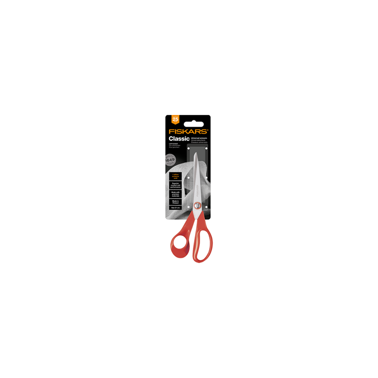 Fiskars 1067007 - klassisk uni saks 21cm lh | 5 stk