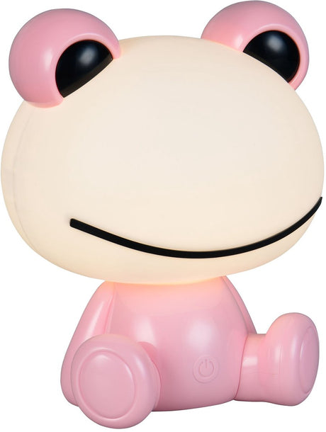 Rl lev din lys reality tragt - bordlampe - baby eller børneværelse - pink - inkl. 1x SMD 0,3 W - on off touch - RGB farveskifter - USB tilslutning