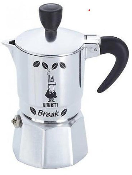 Bialetti break tyrkisk kaffemaskine 6 kopper aluminium