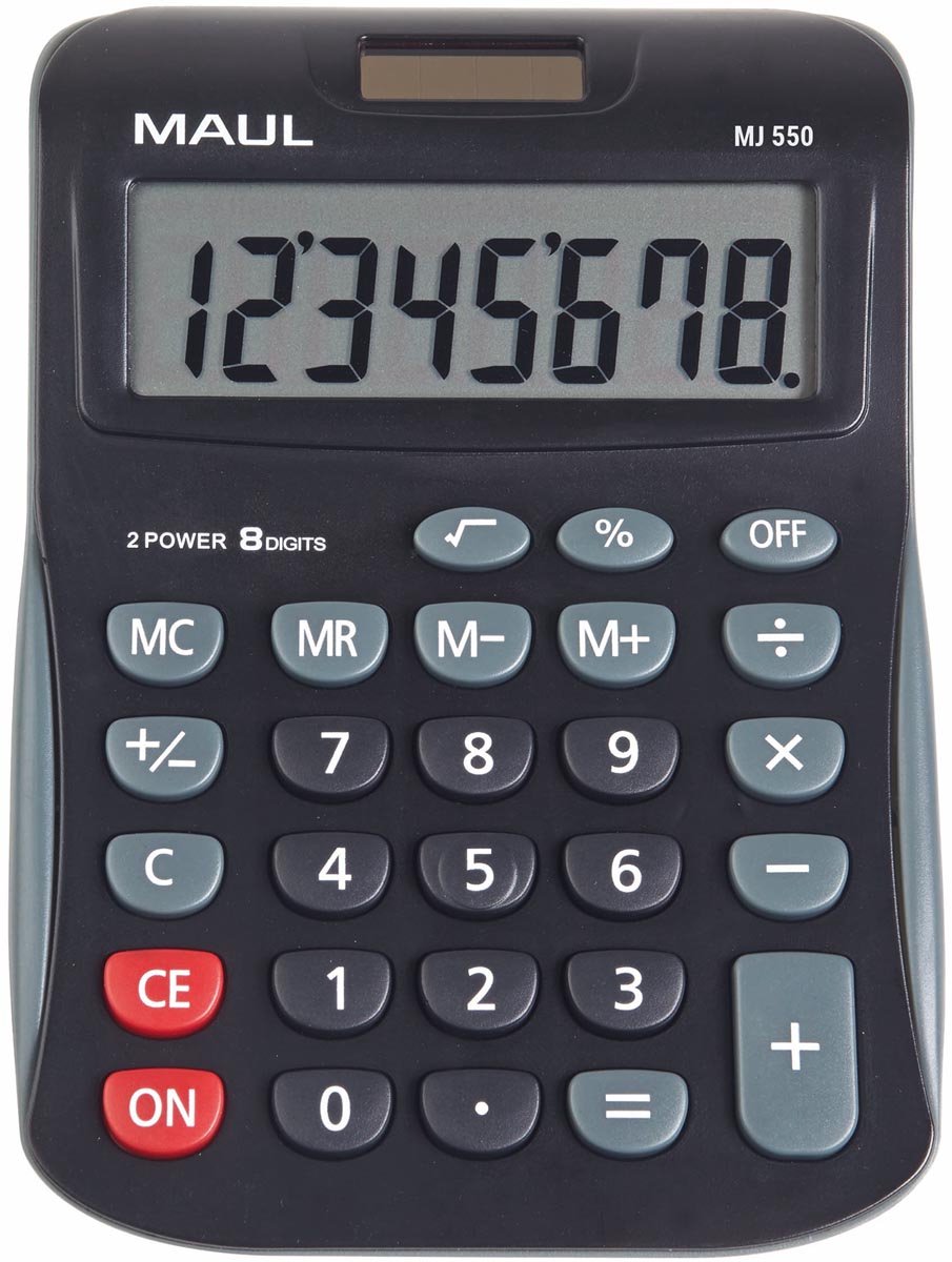 Maul skrivebordsberegner mj 550 | junior | sort