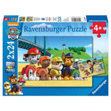 Ravensburger paw patrol modige hunde puslespil 2x24 brikker