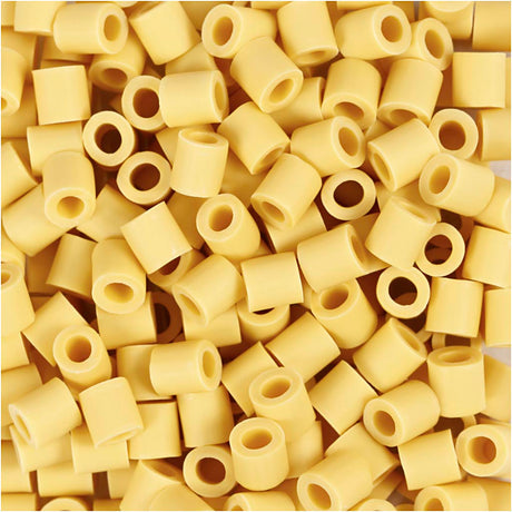 Creativ firma nabbi bioperler 5x5mm gul - 1000stk.