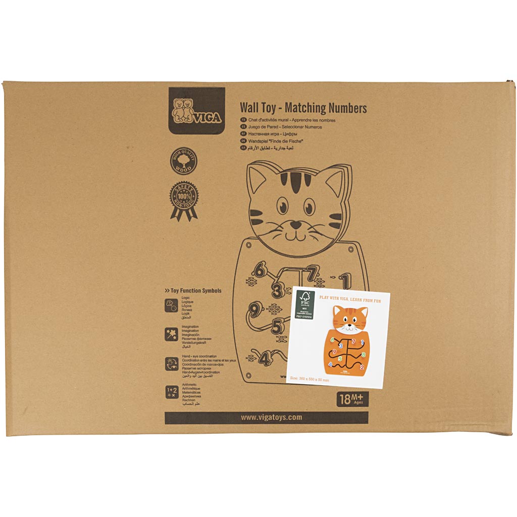 Https: www.cchobby.nl viga-activities-board-cat-size-36x55x4-5-cm-1-piece