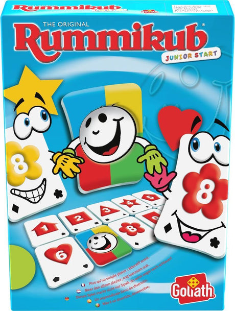 Goliath rummikub den originale juniorrejse - brætspil - børnespil