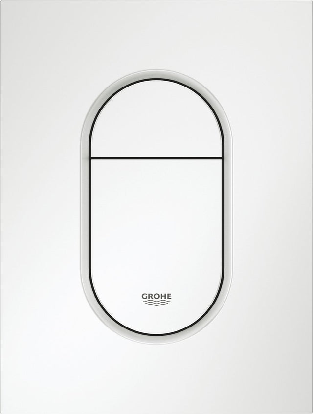 Grohe arena cosmopolitan s bedieningsplaat - 2-knops - wit
