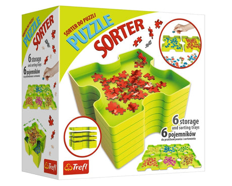 Trefl puslespil sorteringsbeholdere