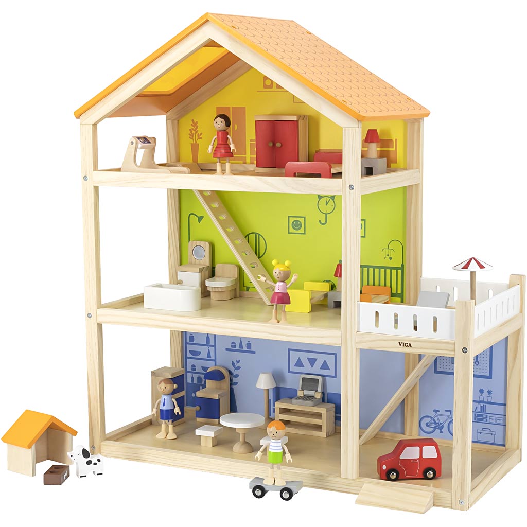 Https: www.cchobby.nl viga-dukkehus-h-67-cm-d-28-cm-b-62-cm-1-stykke