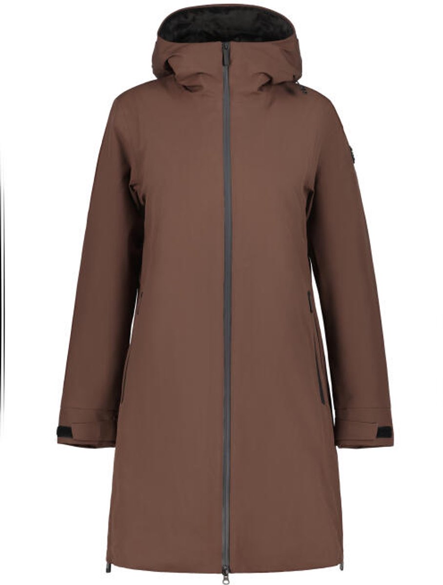 Luhta iskola dameparka - mørkebrun - 36