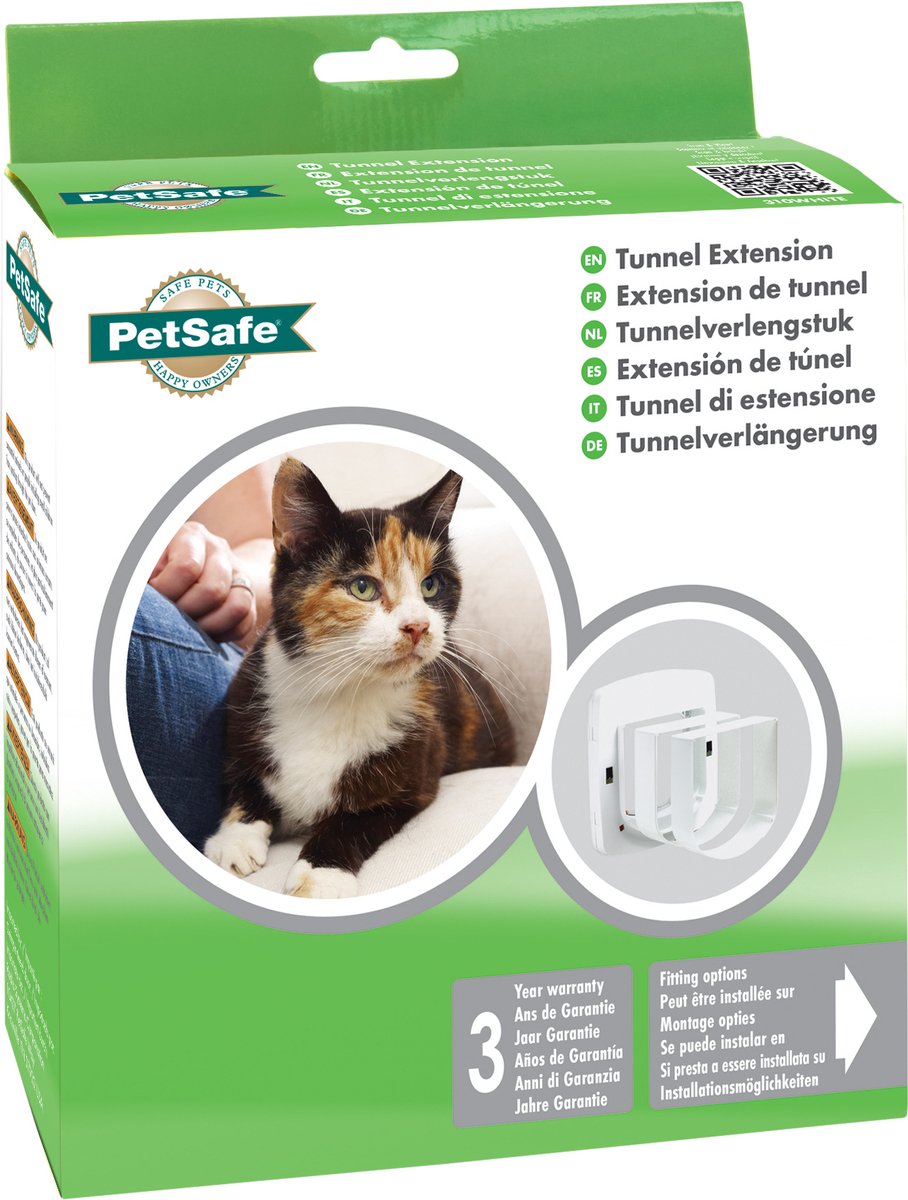 Petsafe tunnel 310 til døre 300 500 - hvid