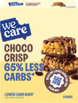 Wecare - lavere kulhydrat - bar - choco crisp - 5 x 30 gr
