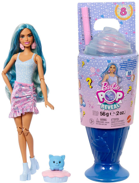 Barbie dukke afslører søde lækkerier serie blå