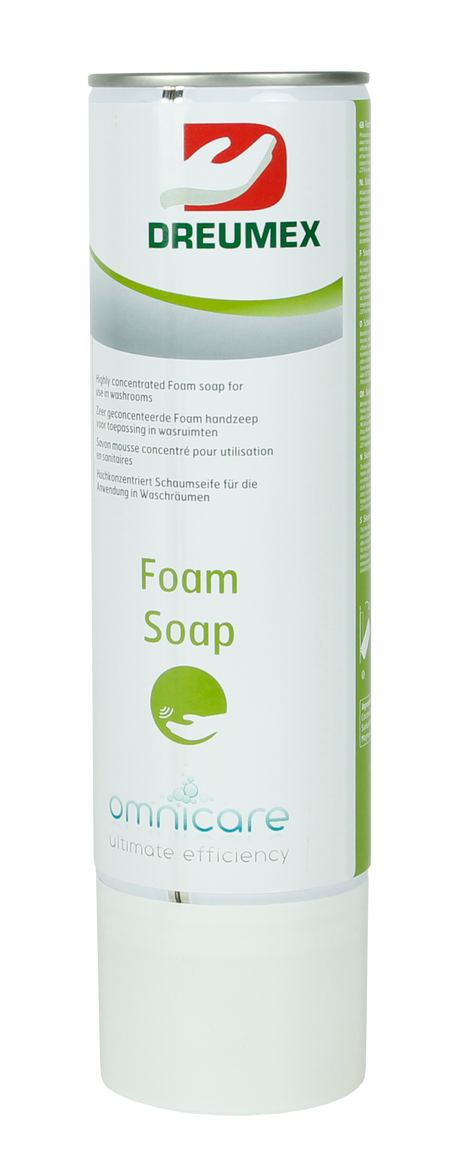 Dreumex omnicare hygienic foam soap 1 x 400 ml.