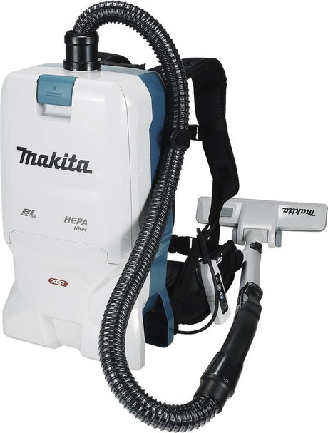 Makita VC011GZ 40V Max rygsækstøvsuger til rengøring | uden batterier og oplader | i æske - vc011gz