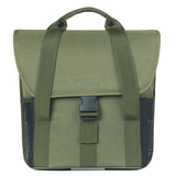 Basil enkelt cykeltaske go 16 liter 15 x 29 x 34 cm - mørkegrøn