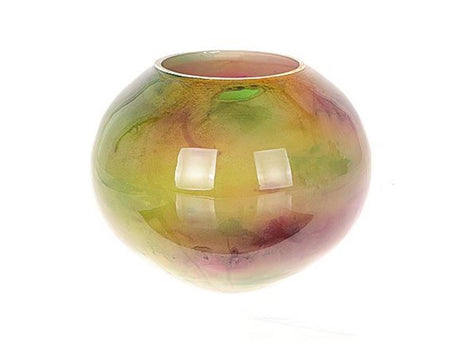 Hbx naturlig levende vase afrara dia 22cm h17cm multi