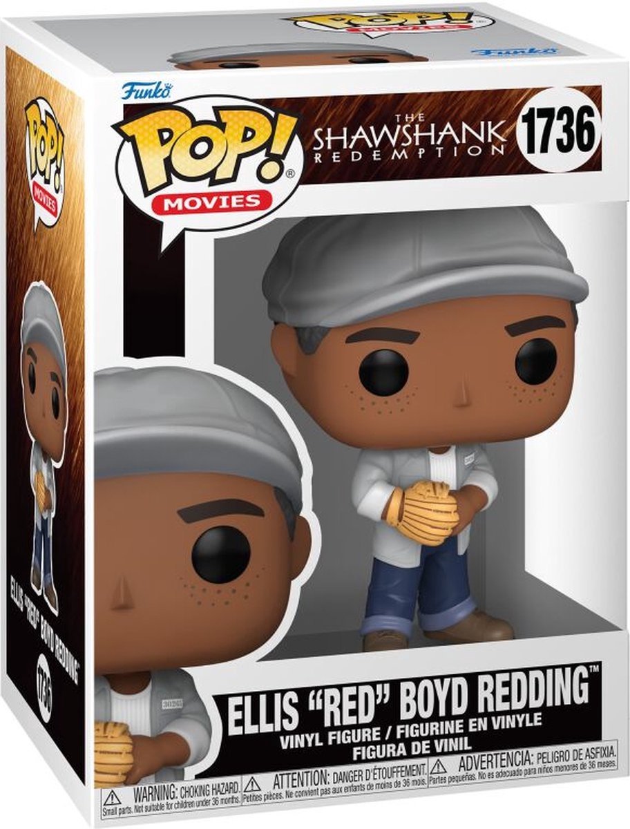 Funko pop the shawshank redemption - ellis red boyd rescue - 3+ år