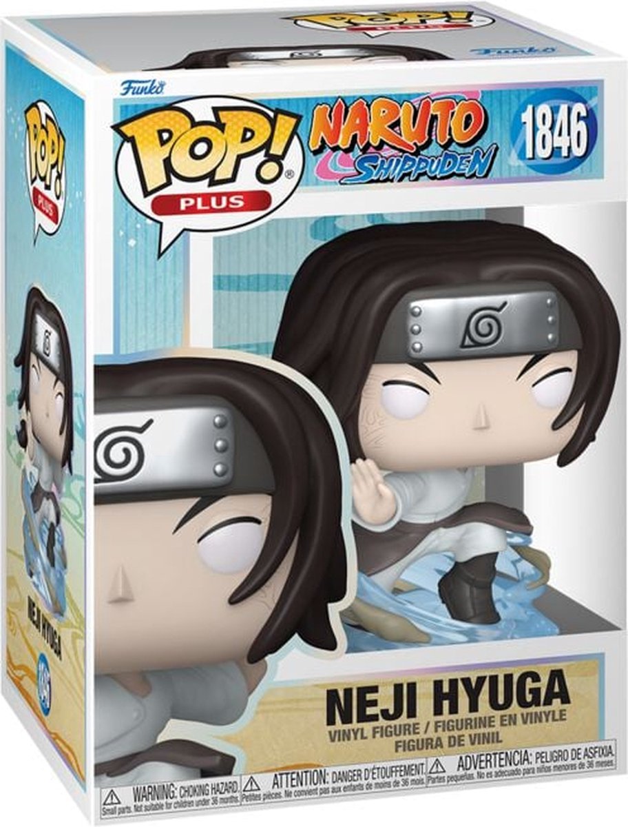 Funko naruto neji hyuga vinyl figur 1846 pop! flerfarvet PVC - anime, fan merch, tv-serier