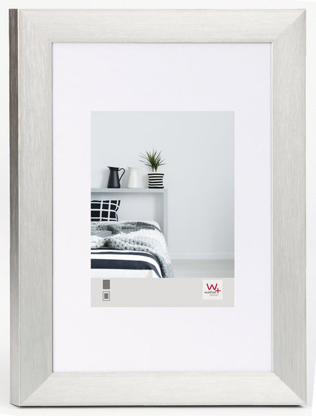 Walther aluline - aluminiumsramme - fotostørrelse 20x30 cm - sølv