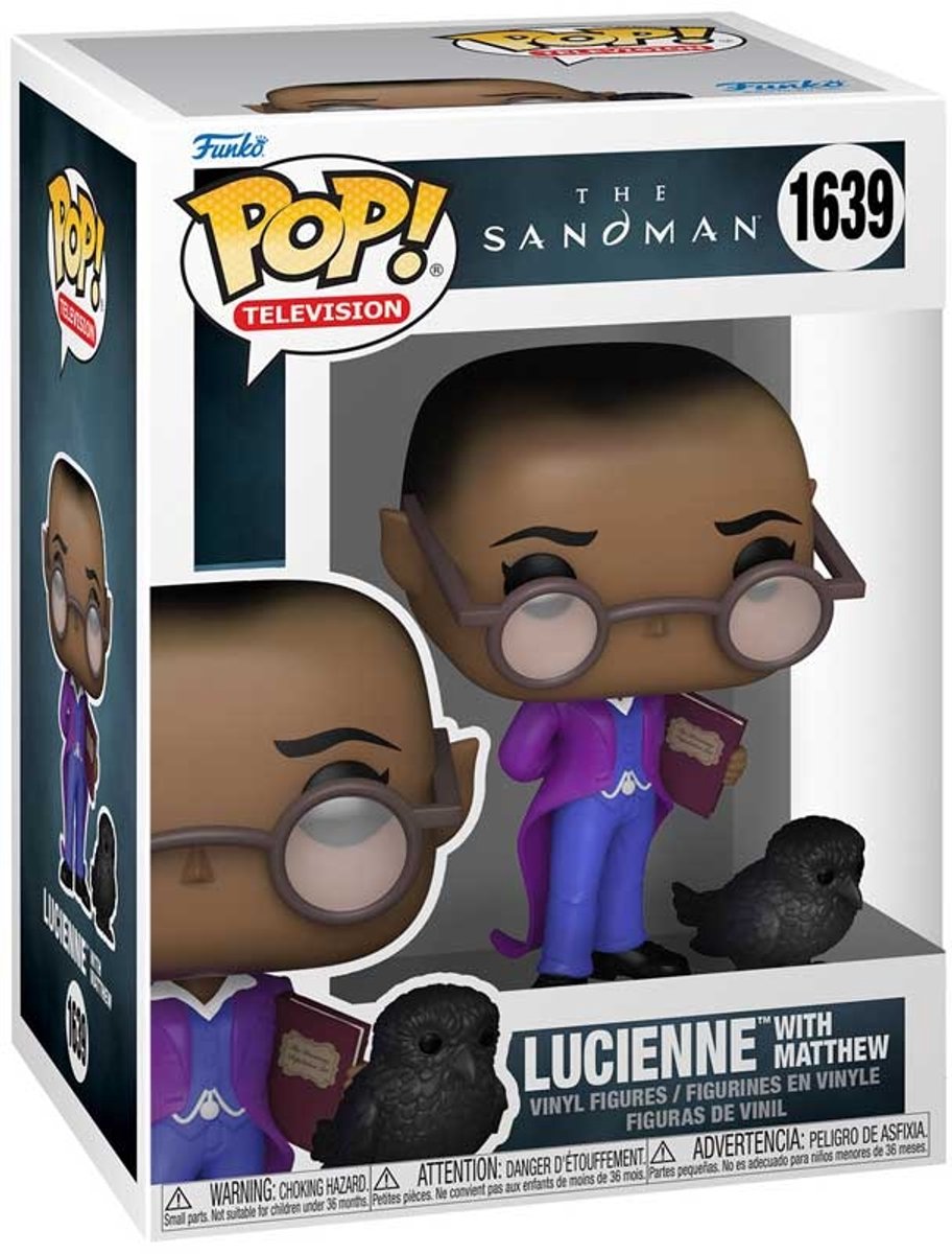 Funko sandman lucienne med matthew vinyl figur 1639 pop! flerfarvet