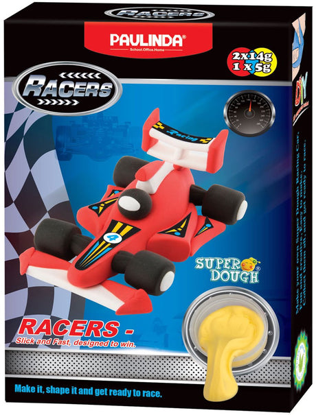Paulinda superdej racerbiller - 3 farver ler
