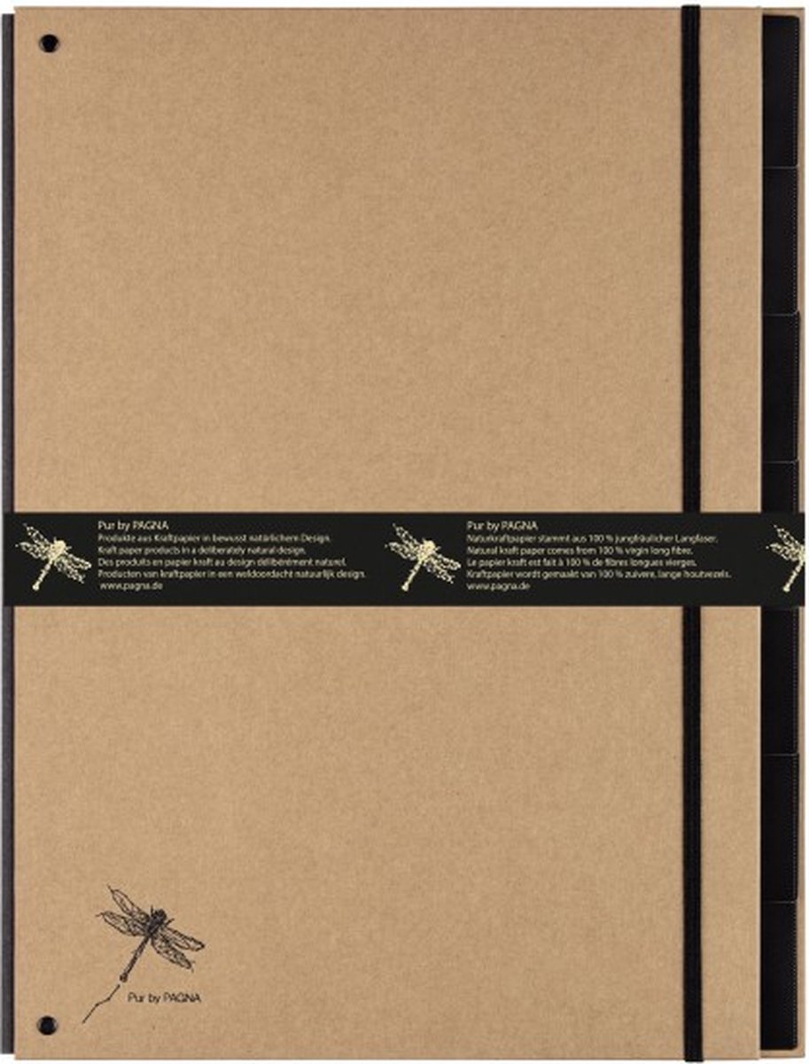 Pagna sorteringsmappe beige a4