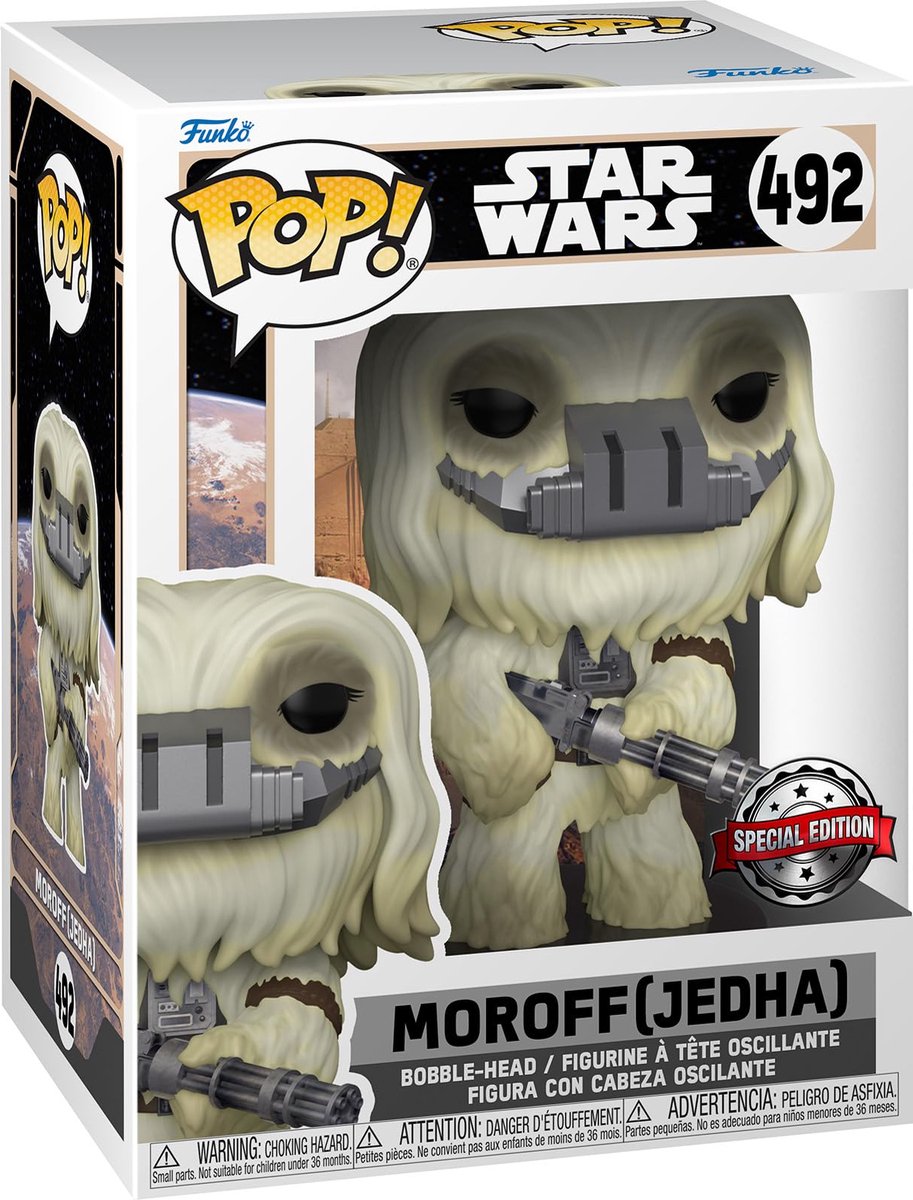 Funko pop! - star wars - moroff (jedha) #492 - specialudgave