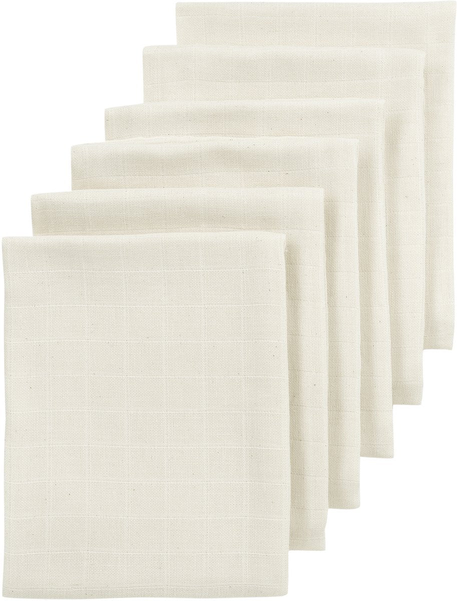 Meyco babynatur hydrofile klude - 6-pak - 70x70cm