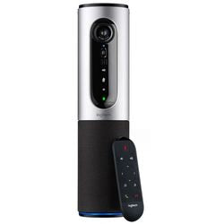 Webcam logitech connect sølv sort