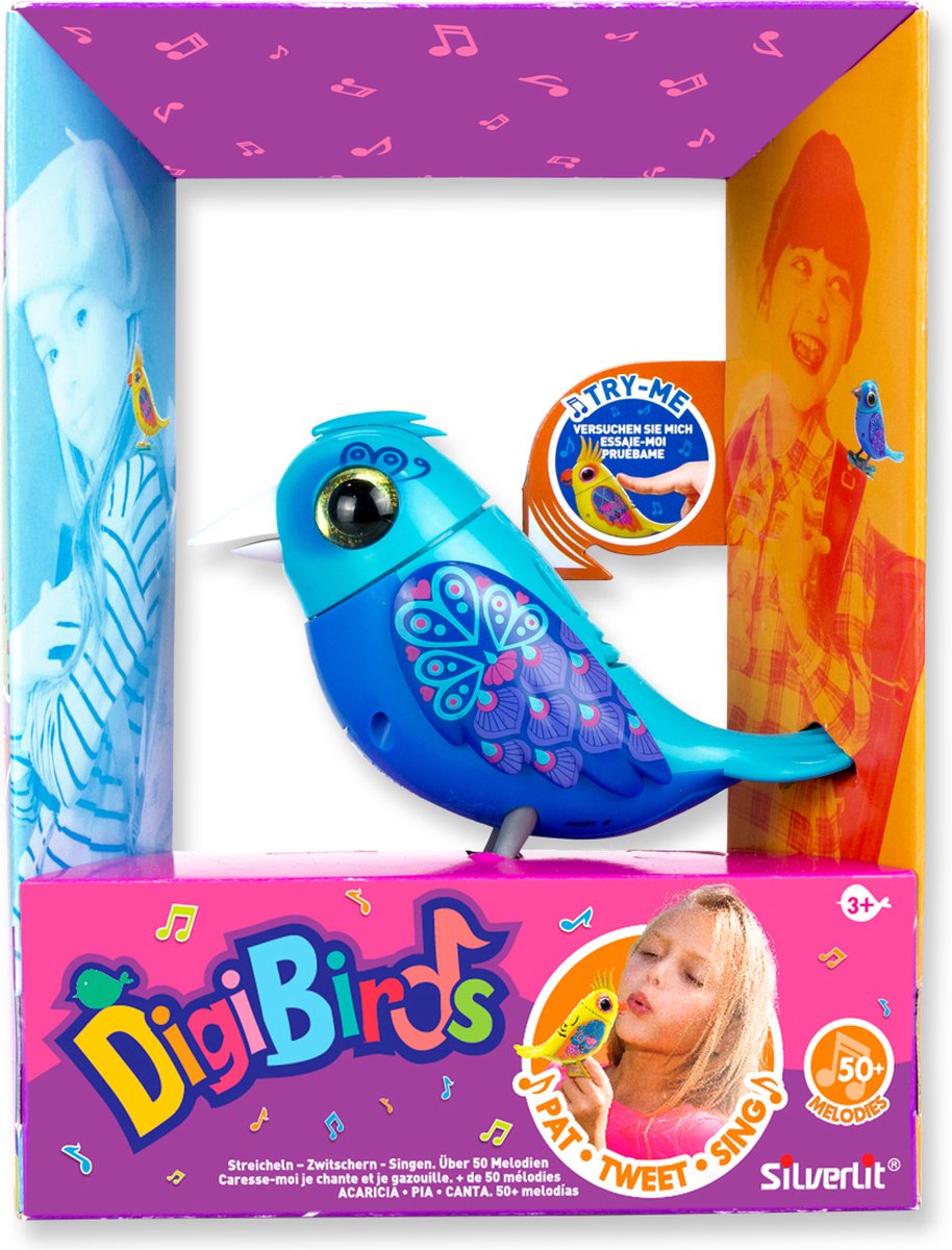 Silverlit digibirds enkelt kolibri - interaktiv fugl