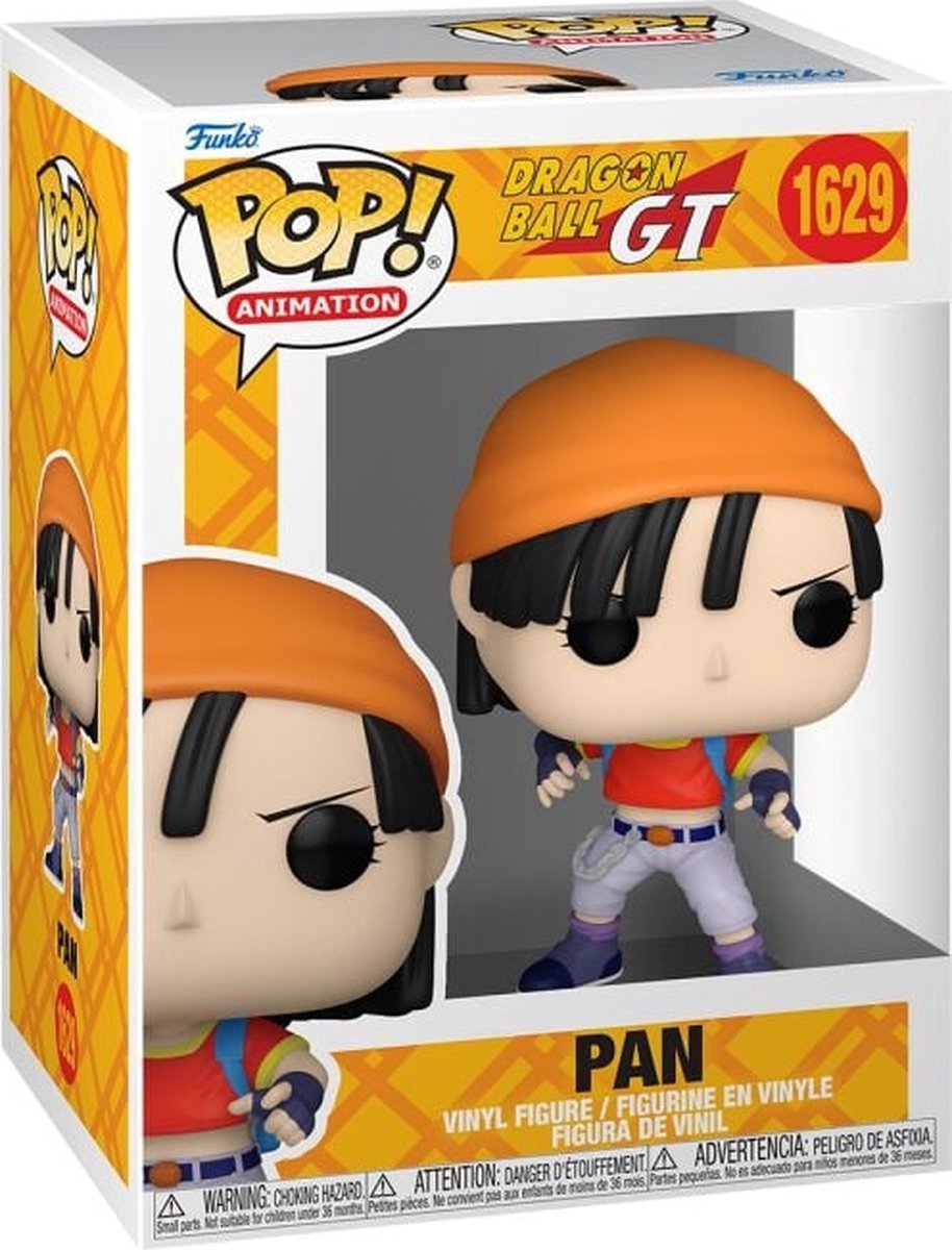 Funko dragon ball gt - pan vinyl figur 1629 pop! flerfarvet PVC -
