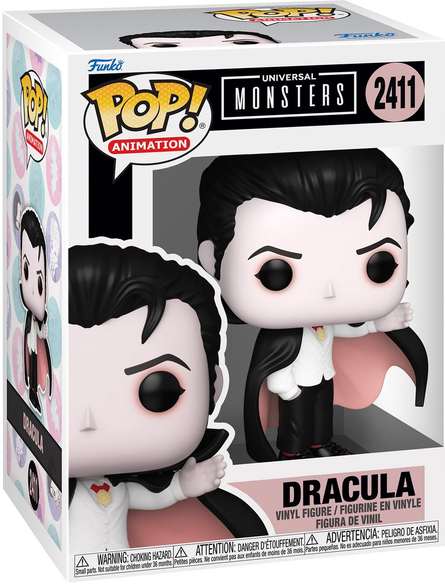 Funko pop! animation: universelle monstre - dracula #2411