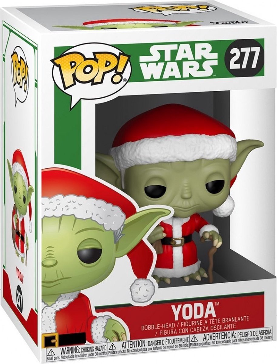 Funko pop star wars: ferie - yoda pop #277