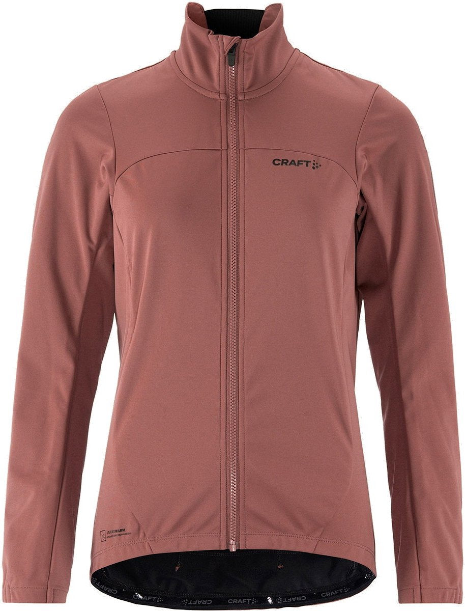 Craft core subz 2 vinter cykeljakke kvinder - rosa brun | størrelse: s