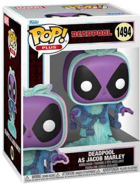 Funko deadpool deadpool som jacob marley vinylfigur 1494 unisex pop! - neutral - standard