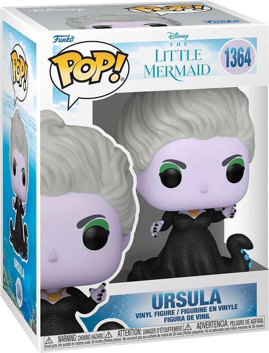 Funko pop disney: den lille havfrue - ursula - pop #1364