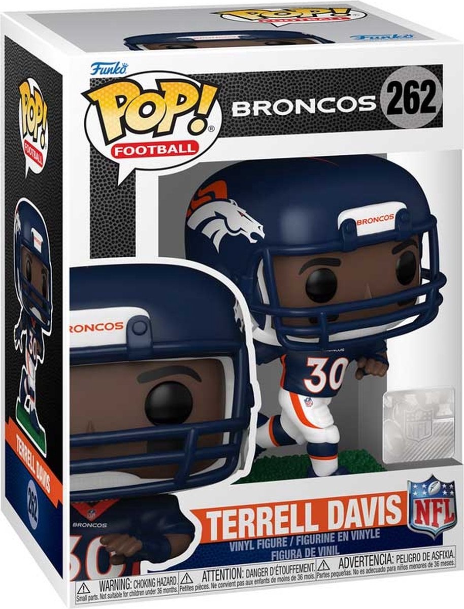 Funko legender pop! NFL: Terell Davis (Broncos) for Sports Fanzone