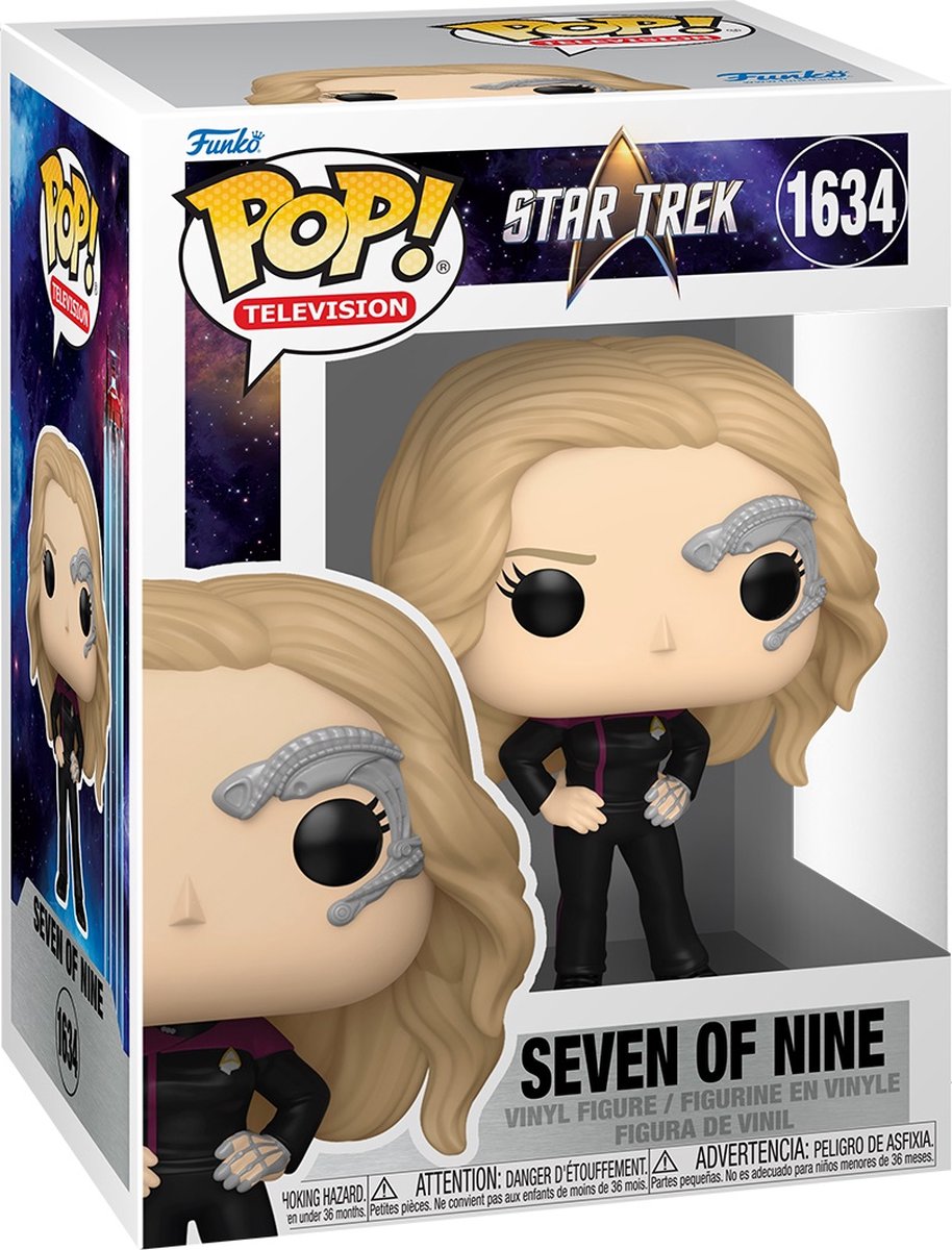 Funko pop! tv: star trek picard - syv af ni #1634