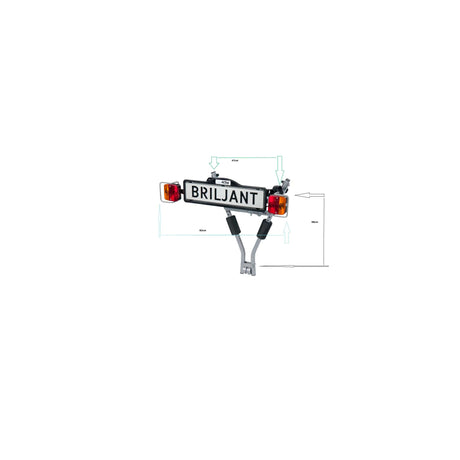 Pro-bruger pro-bruger cykelholder - genial - 2 cykler