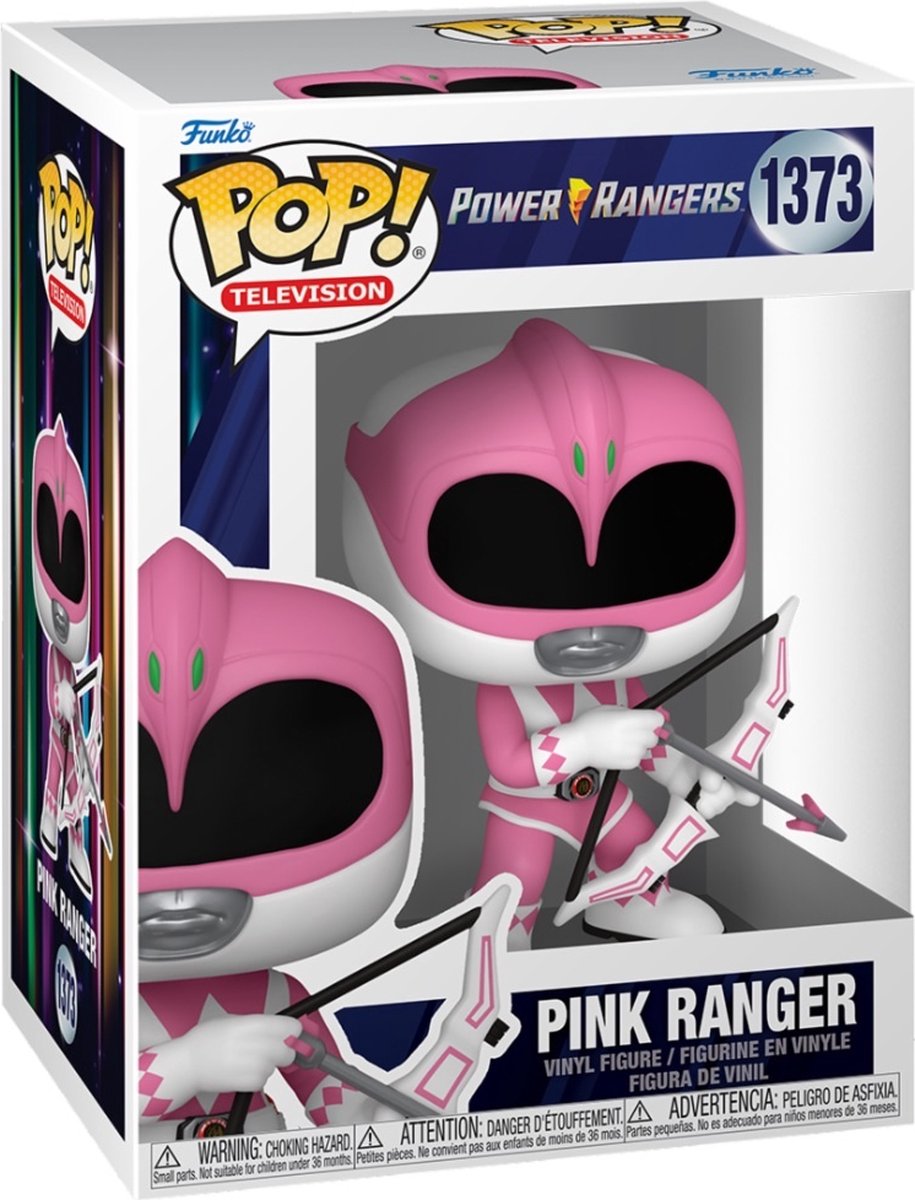 Funko pop-tv: power rangers - pink ranger - pop #1373
