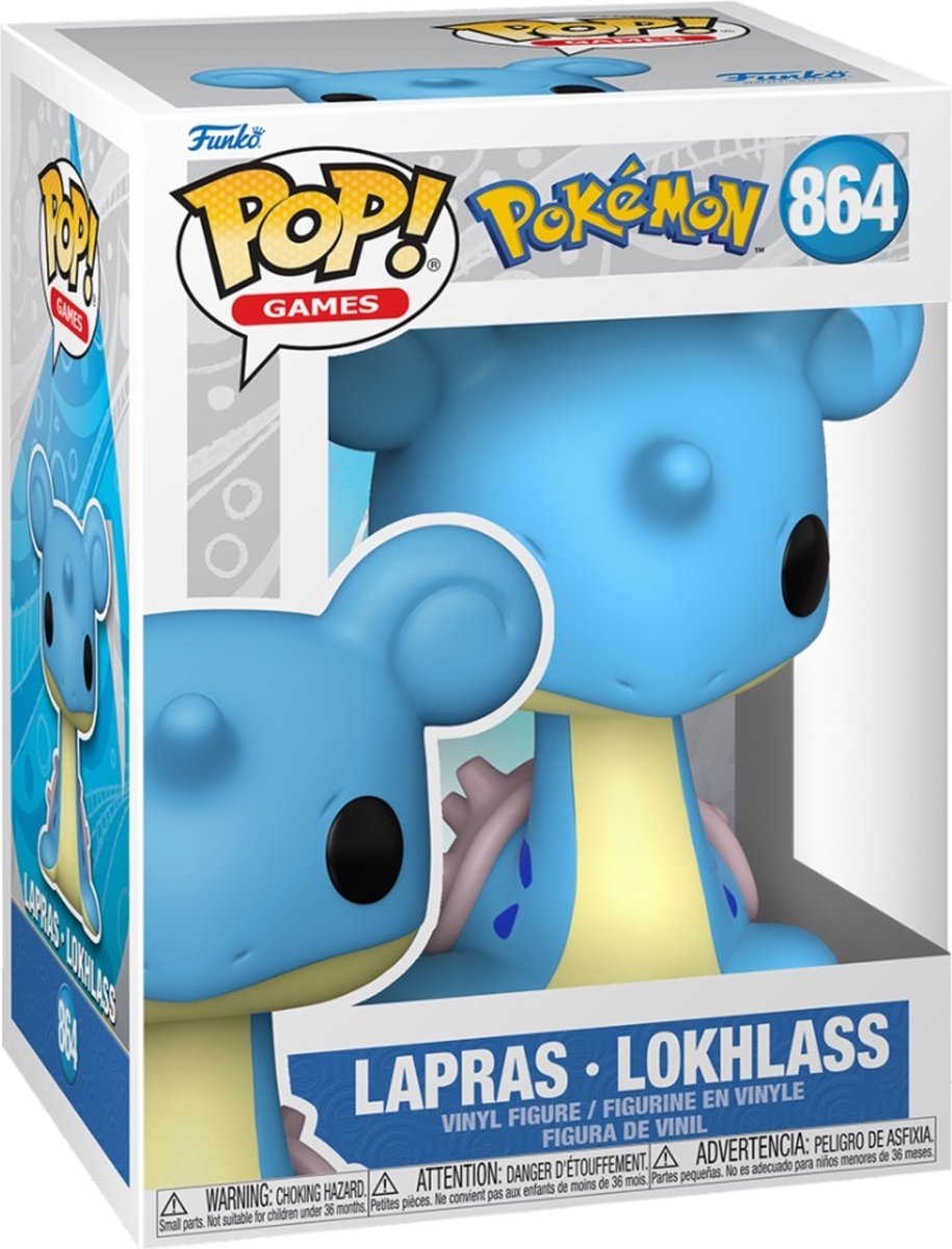 Funko pop spil: pokémon lapras pop #864