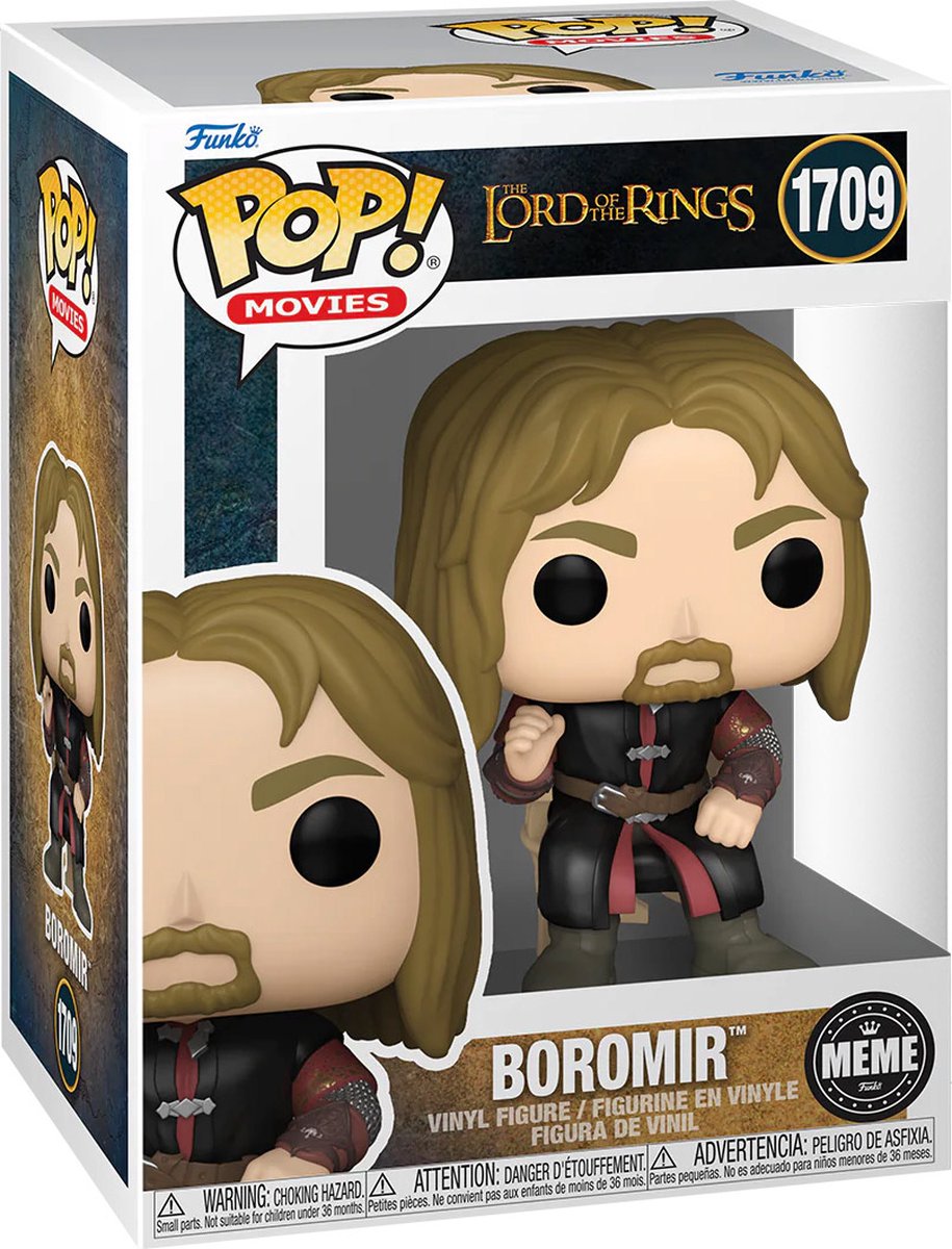 Funko popfilm: ringenes herre - boromir (meme) pop #1709