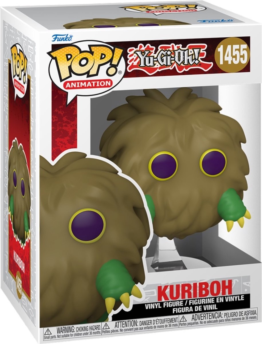Funko pop-animation: yu-gi-oh! - kuriboh - dukke #1455