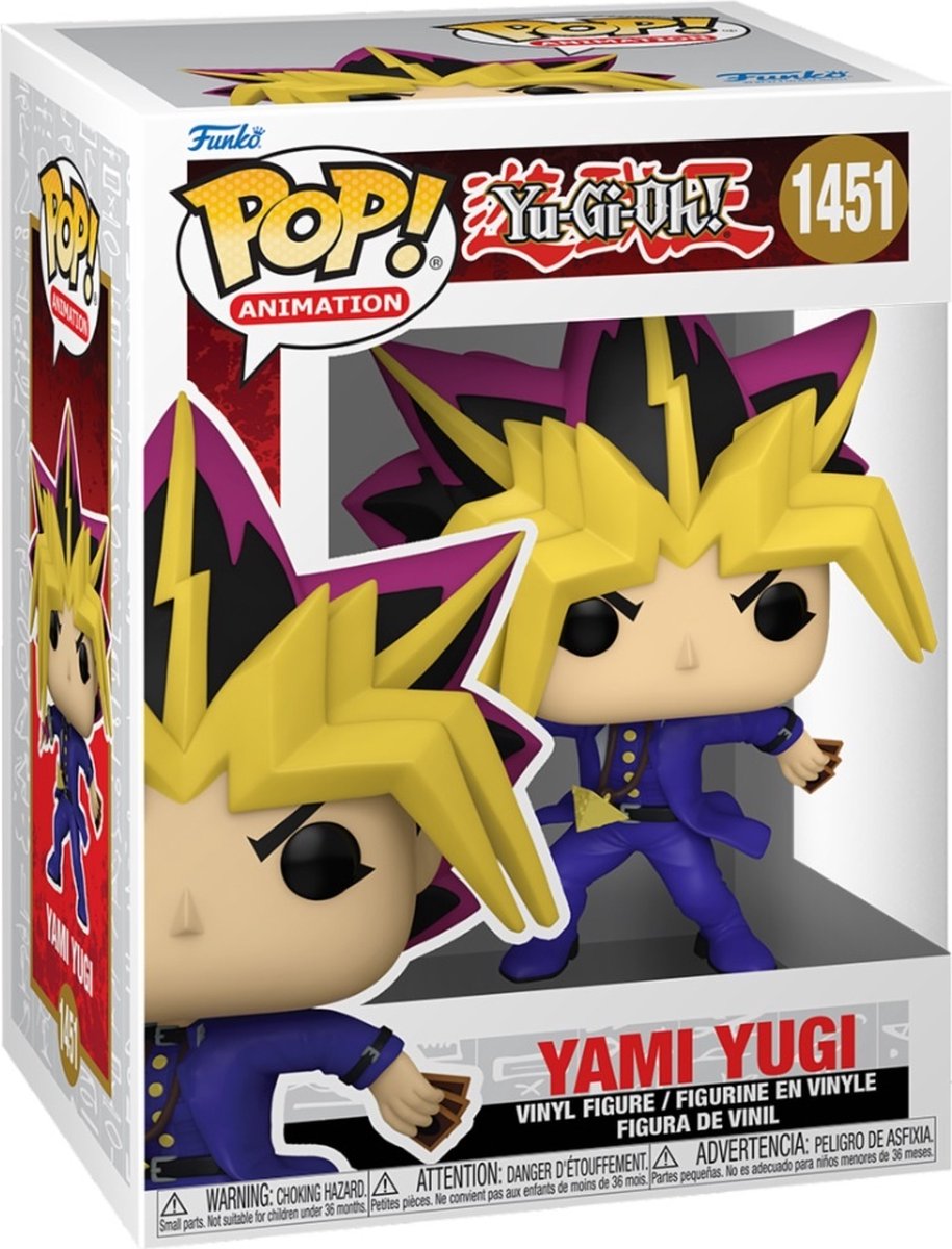 Funko pop-animation: yu-gi-oh! - yami yugi - dukke #1451