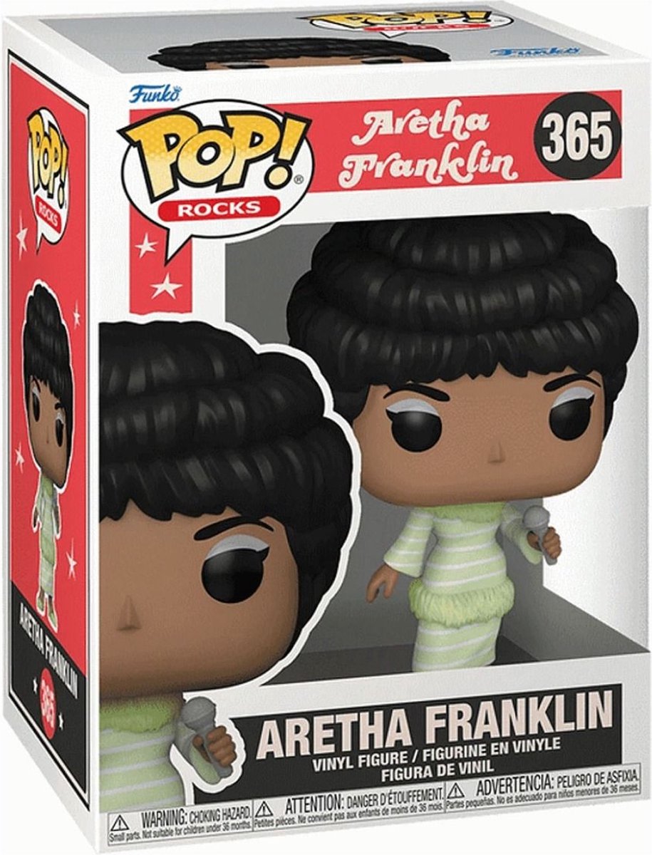 Funko pop! klipper: aretha franklin grøn kjole) - fortroligt
