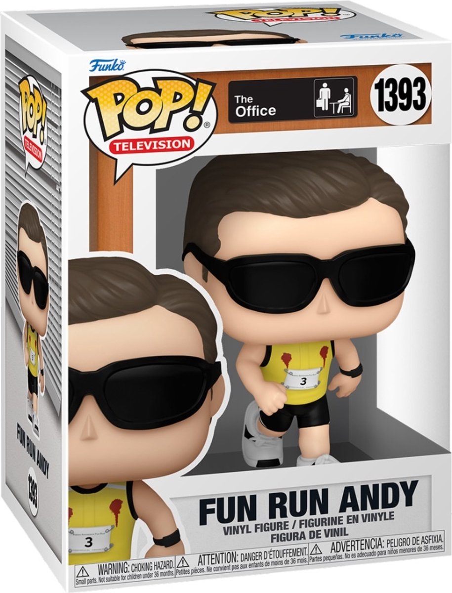 Funko pop-tv: kontoret - sjovt løb andy pop #1393